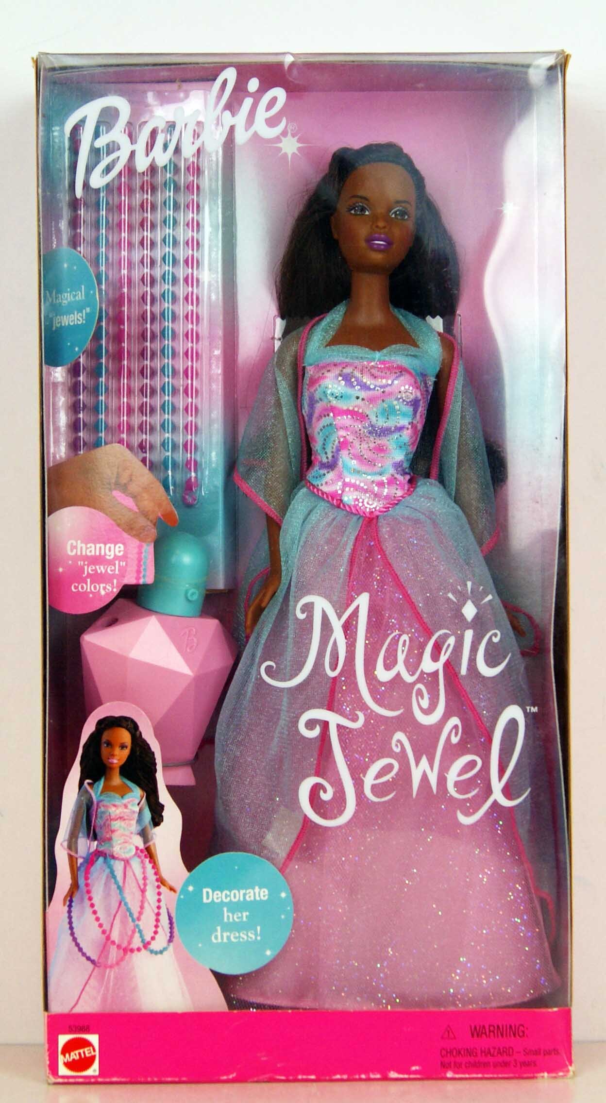 Amazon.co.jp: Barbie Magic Jewel Doll AA (2001) : おもちゃ